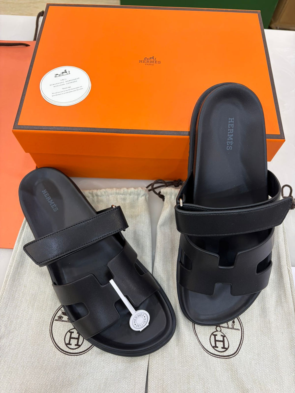Hermès Chypre sandals