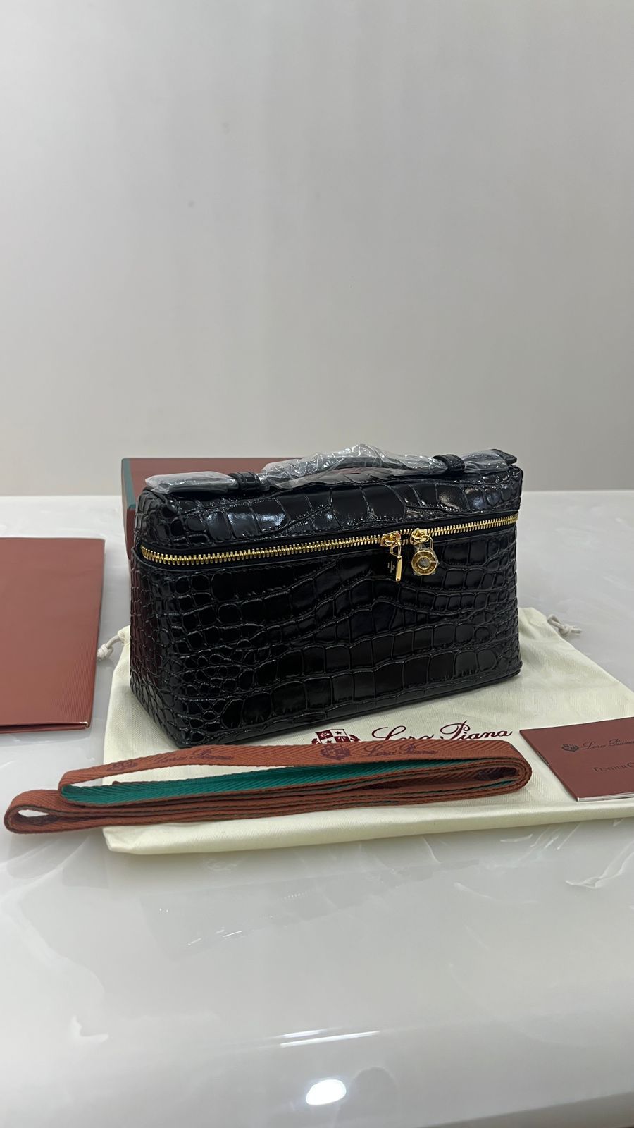 Loro Piana Extra Pocket vanity bag