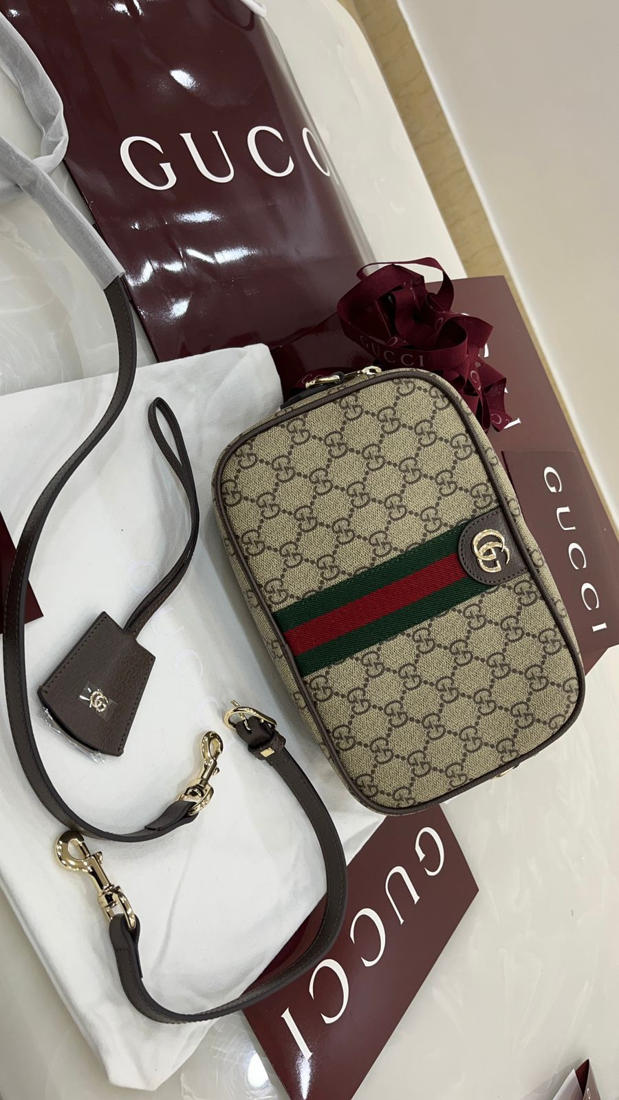 Gucci Ophidia small camera bag
