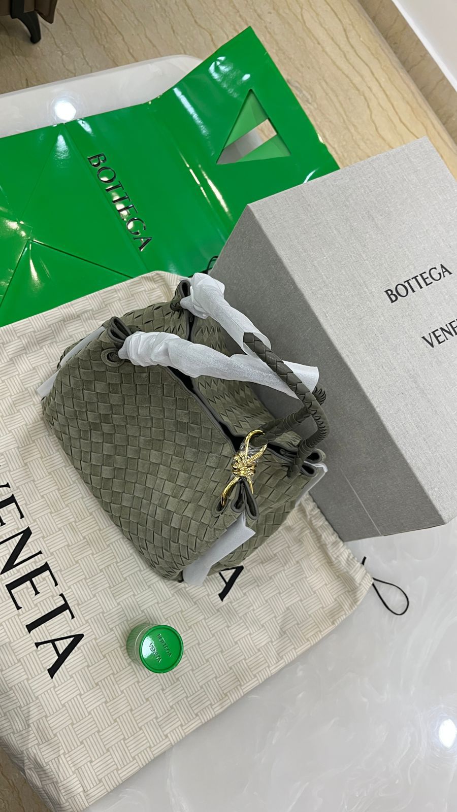 Bottega Veneta Parachute shoulder bag