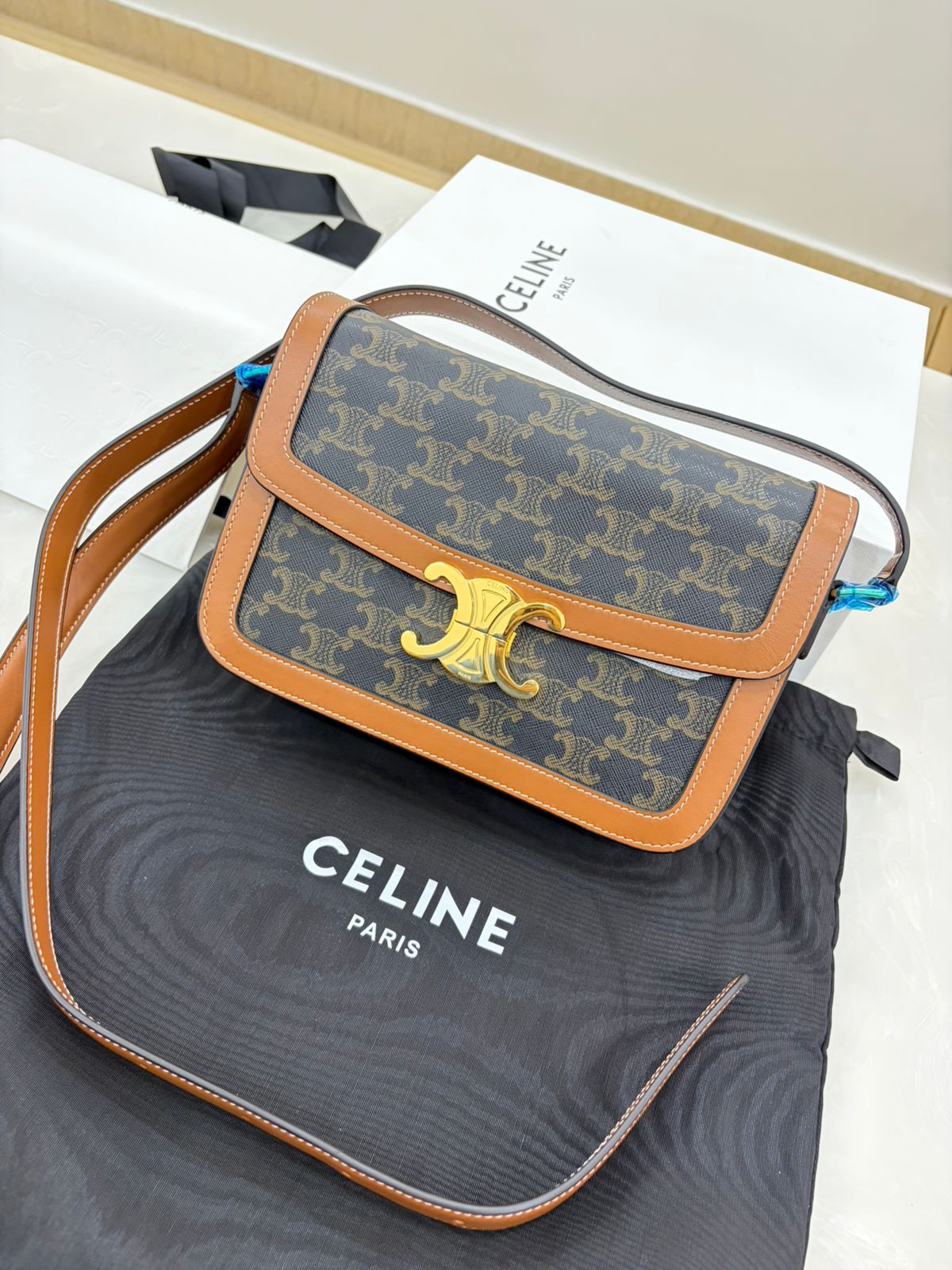 Celine Classique Triomphe bag
