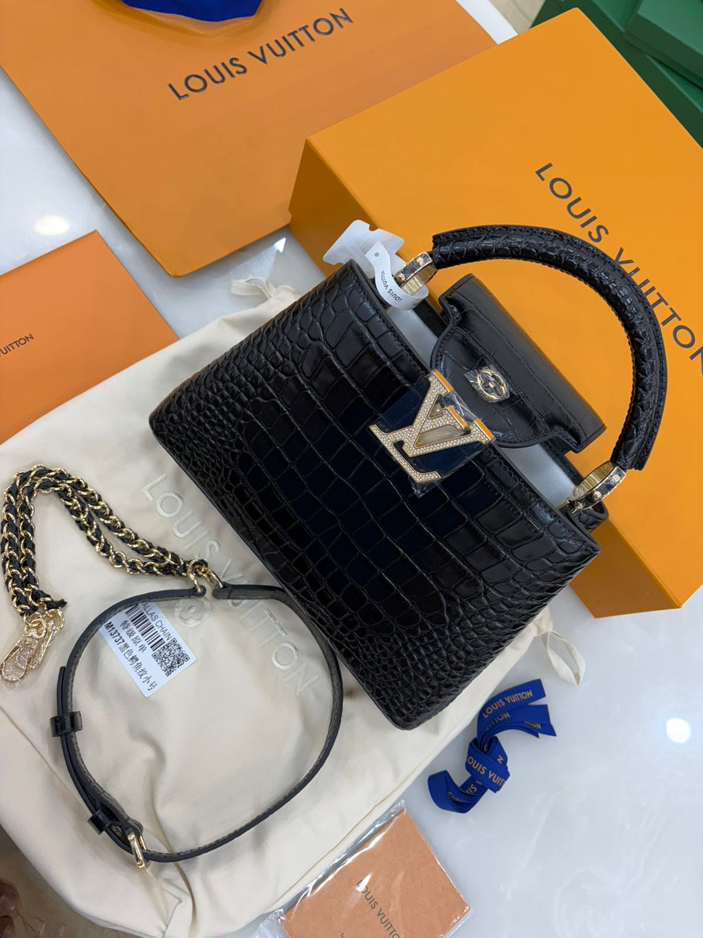 Louis Vuitton Capucines bag