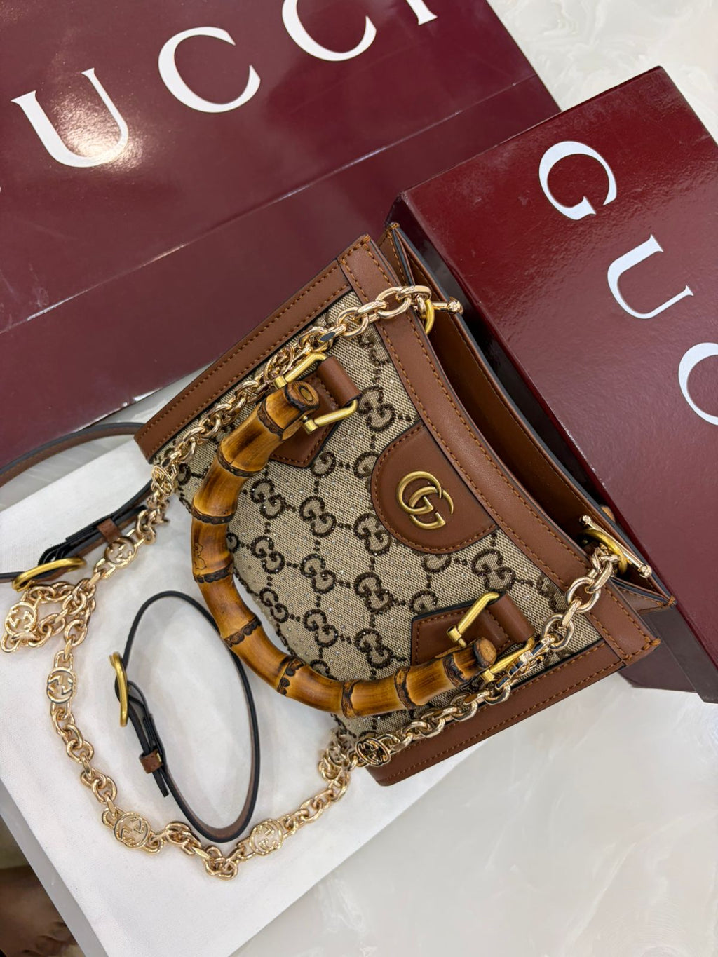 Gucci Diana mini tote bag