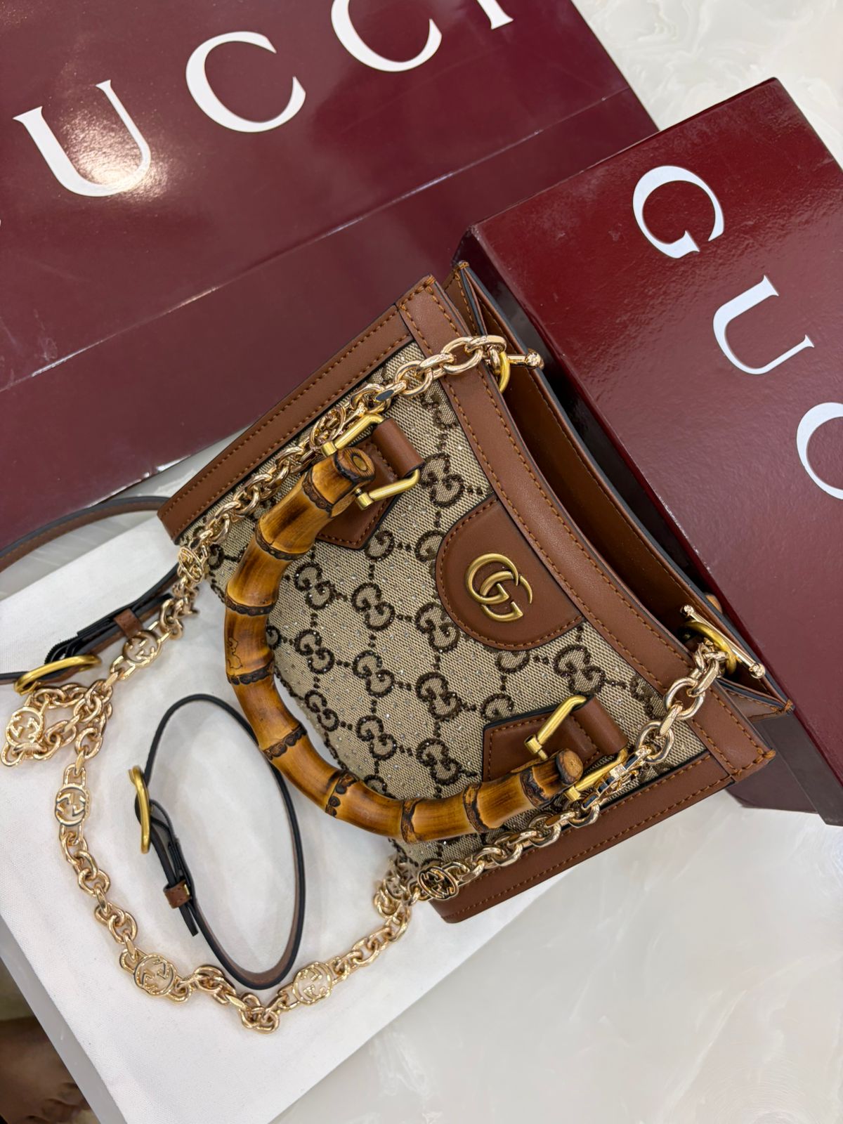 Gucci Diana mini tote bag