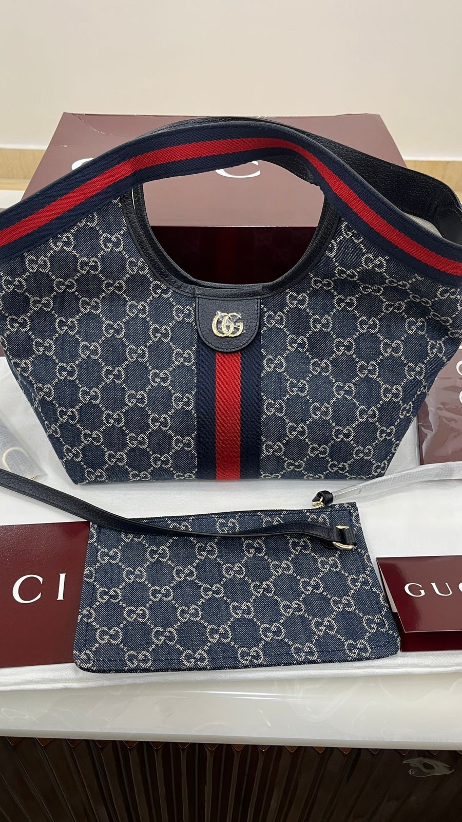 Gucci Giglio Small Tote Bag