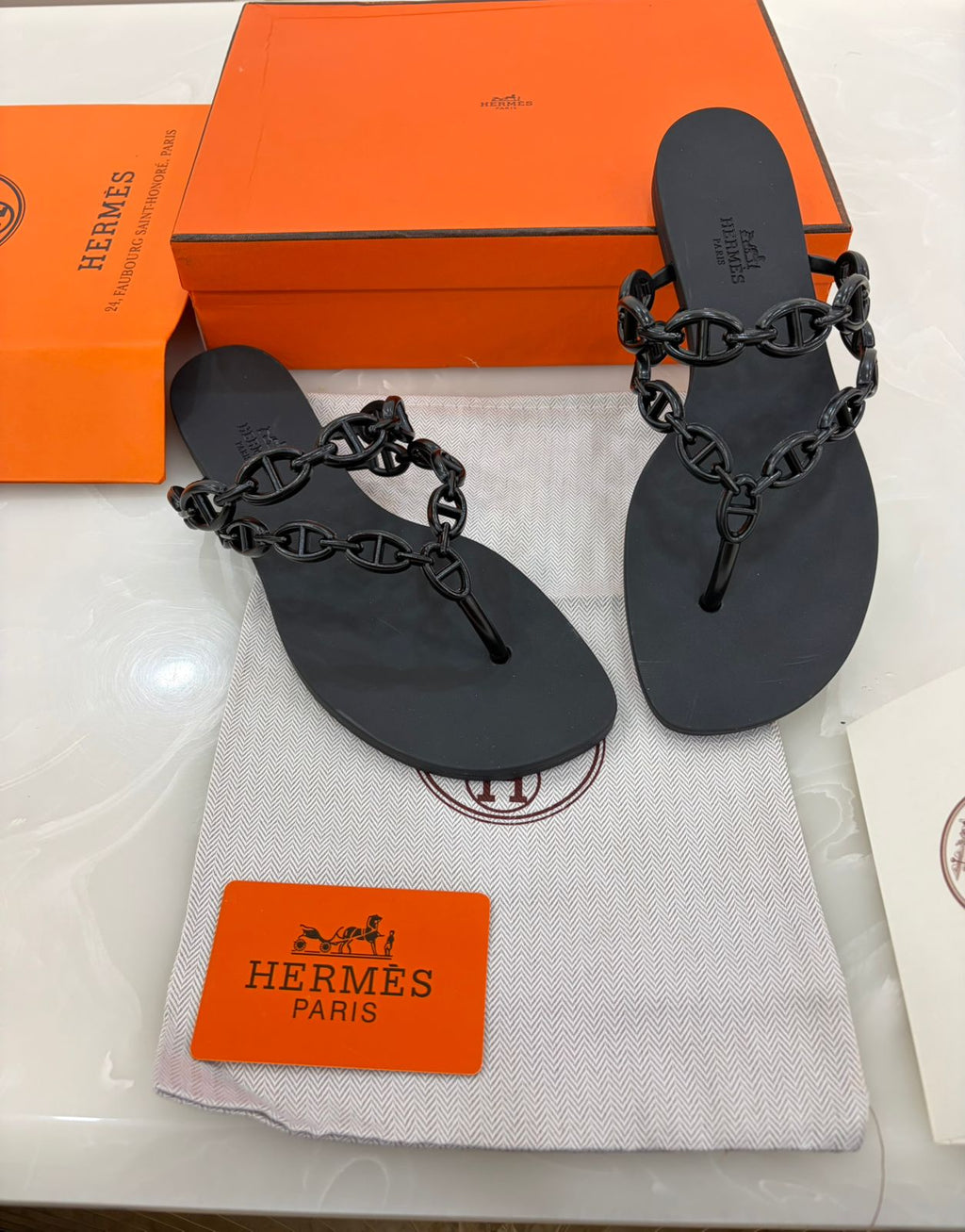 Hermès Island sandals