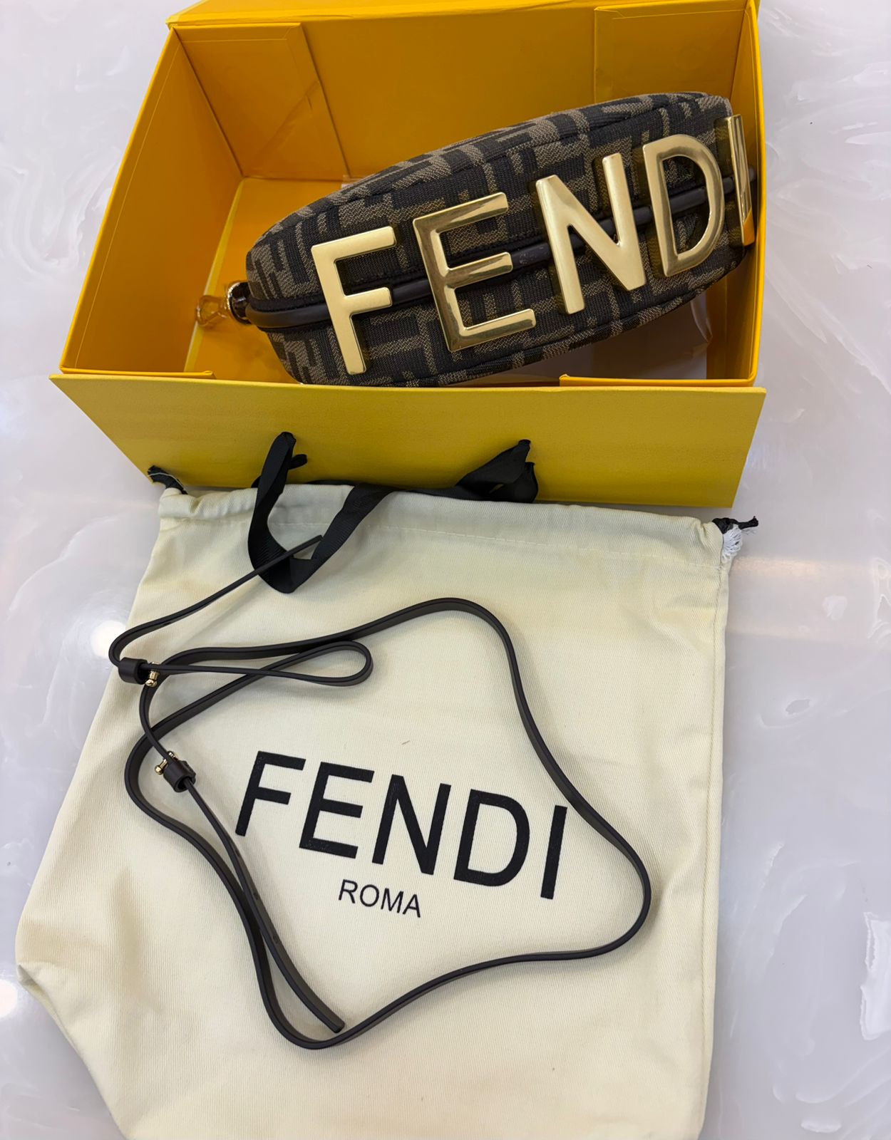 Fendi Fendigraphy Hobo bag