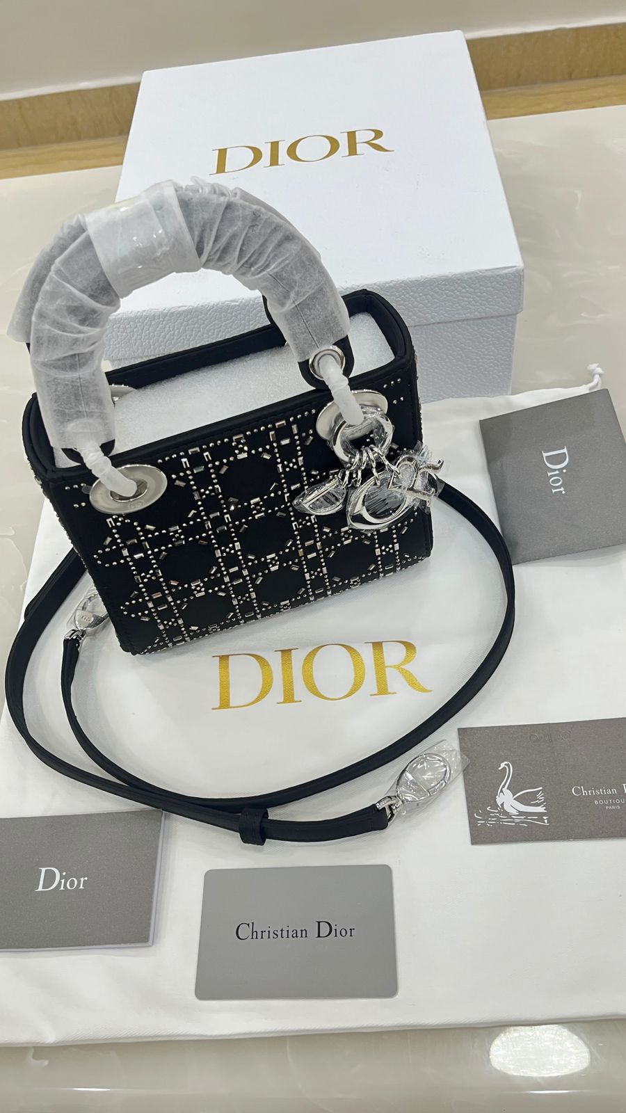 Christian Dior Mini Lady Dior bag