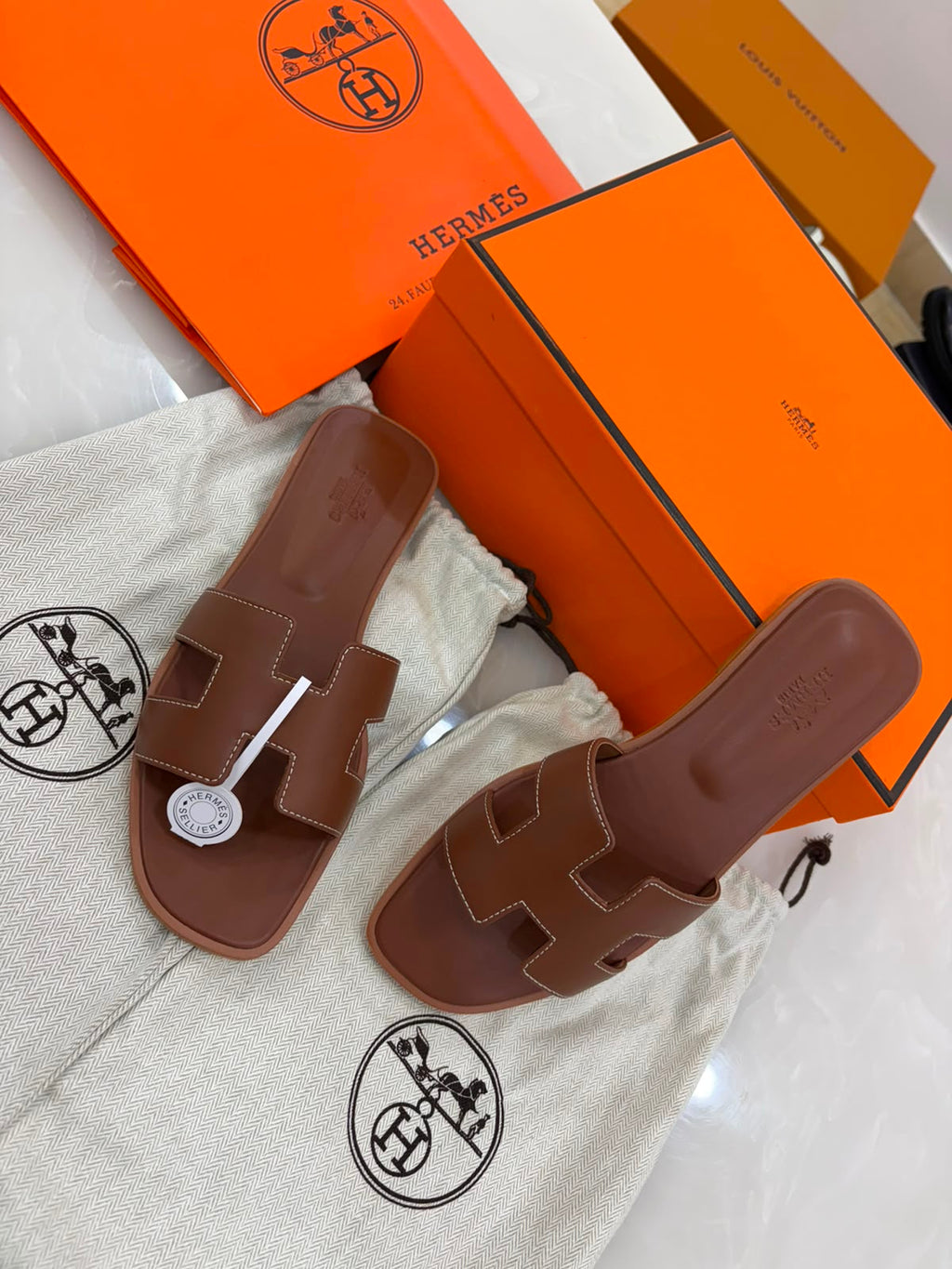 Hermes Oran Sandal
