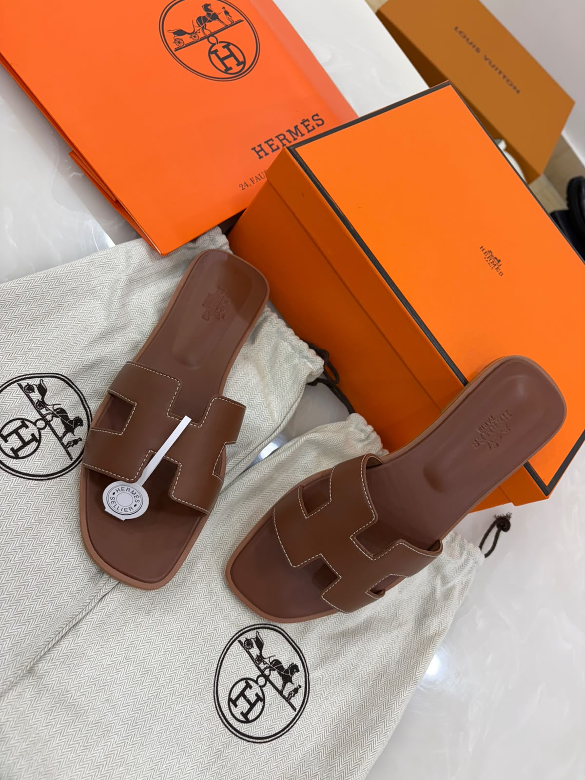 Hermes Oran Sandal
