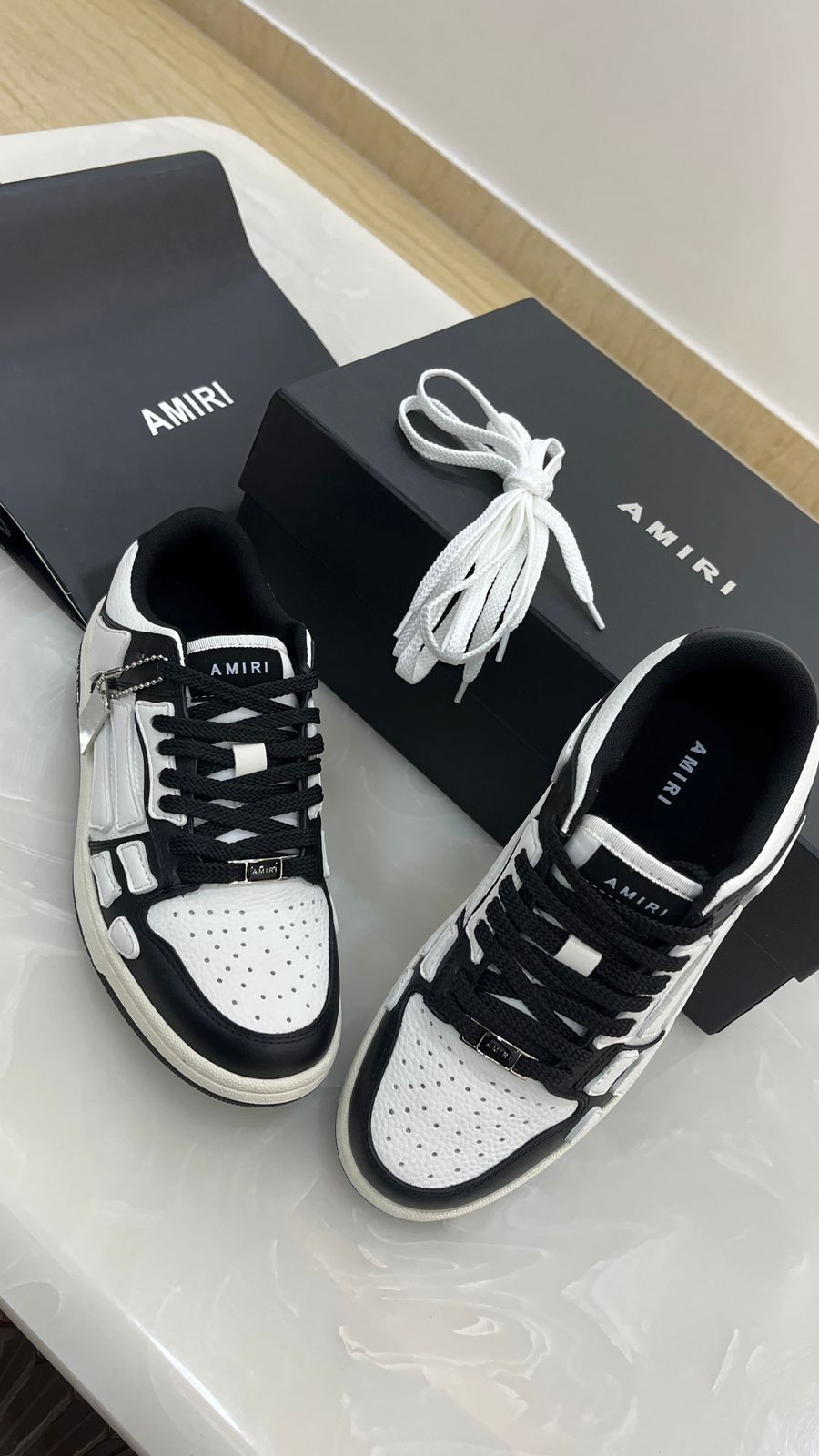 Amiri Skel Top Low sneakers  Black
