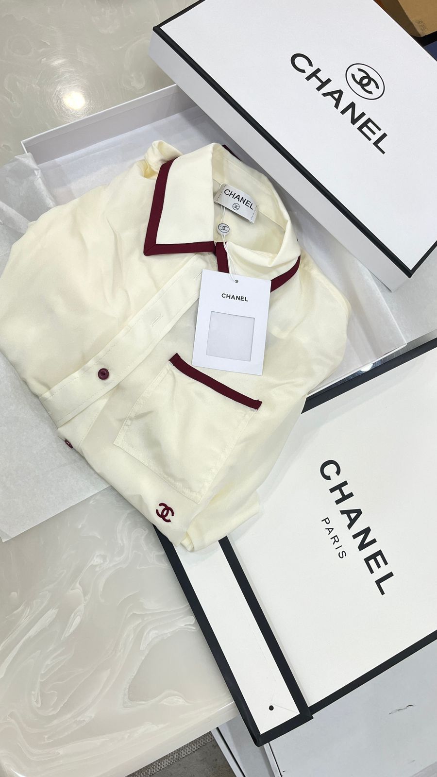 Chanel long-sleeved shirt