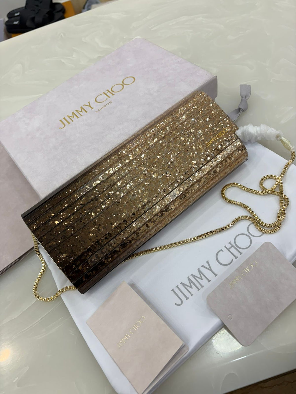 Jimmy Choo Sweetie clutch bag