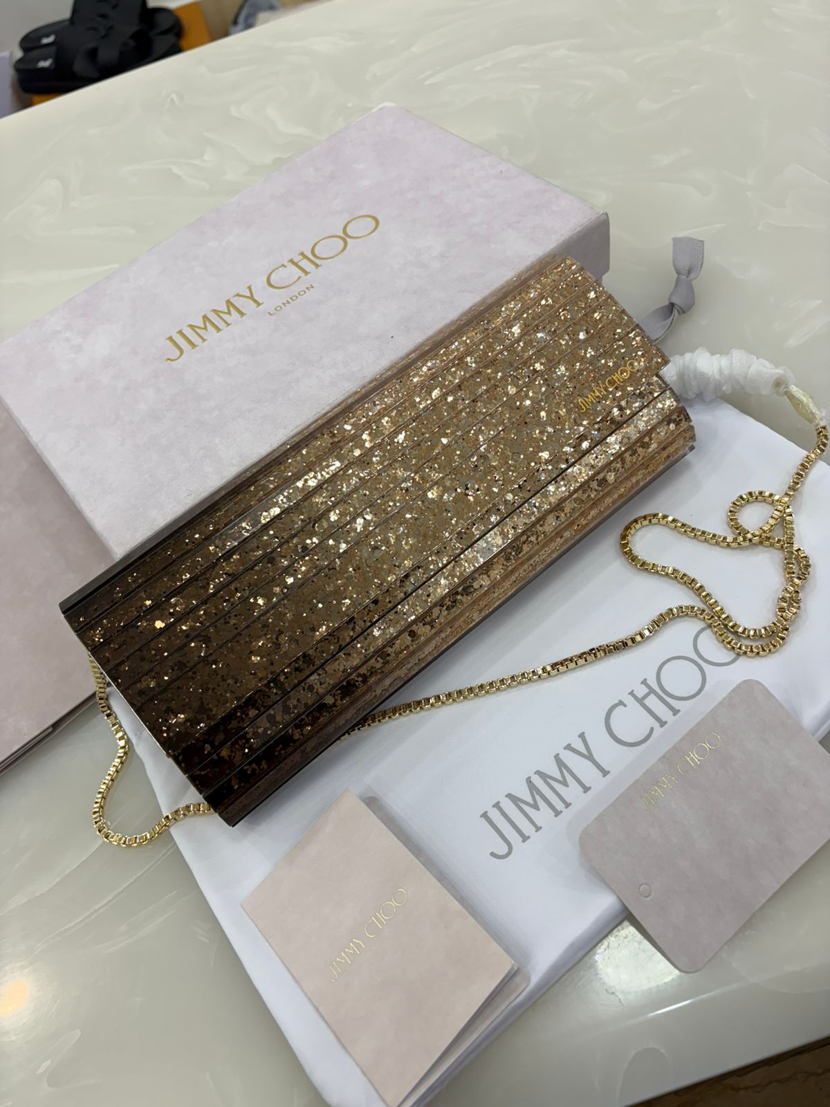 Jimmy Choo Sweetie clutch bag
