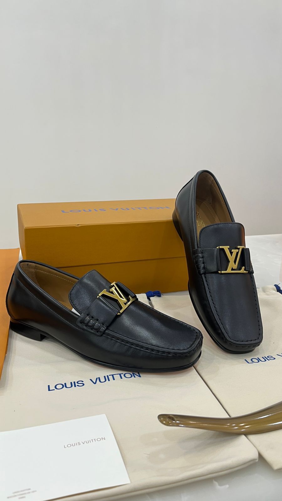 Louis Vuitton black Loafers