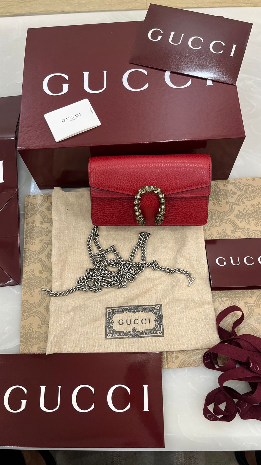 Gucci Dionysus Super Mini handbag