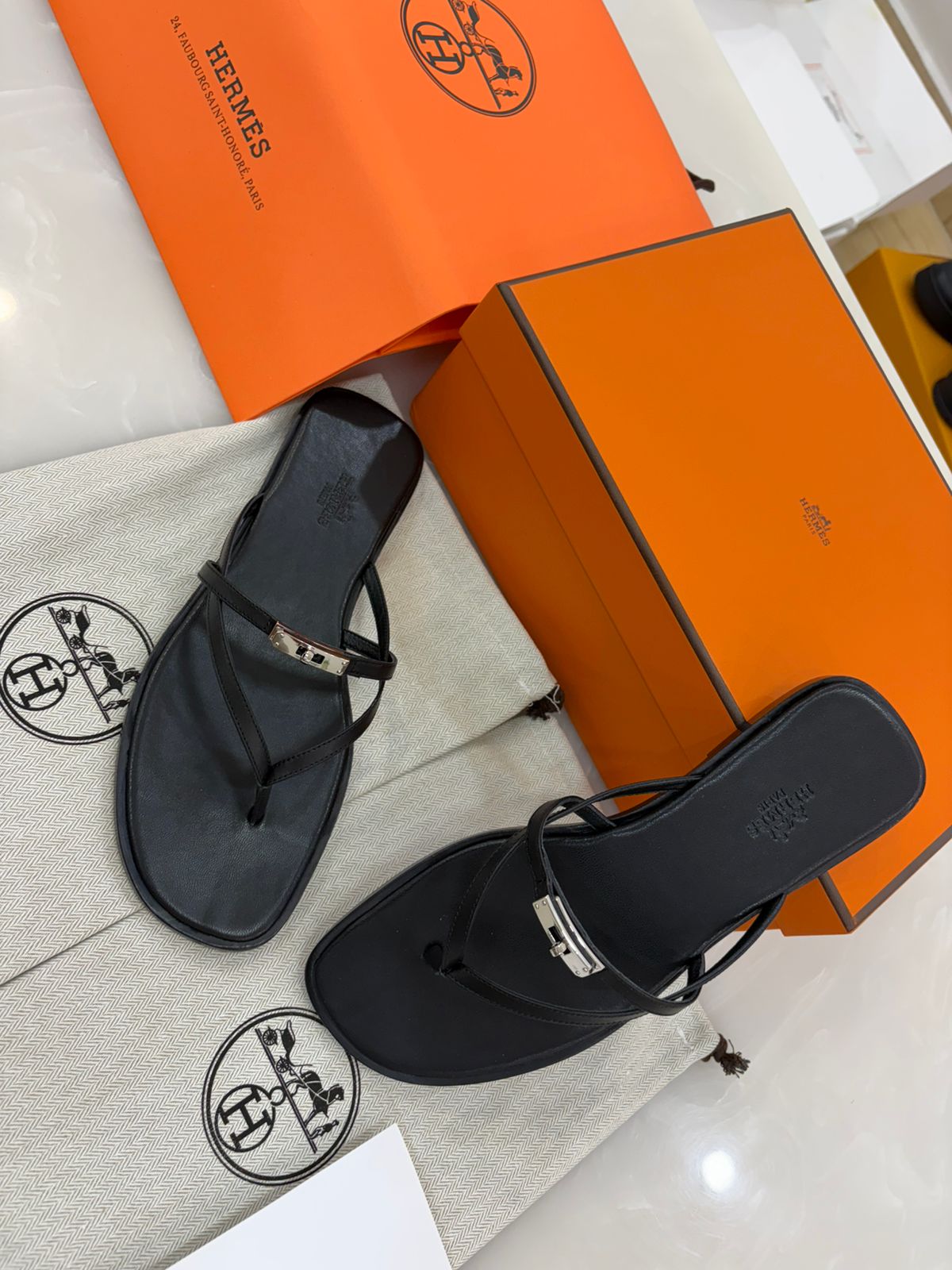 Hermès Miss Sandals