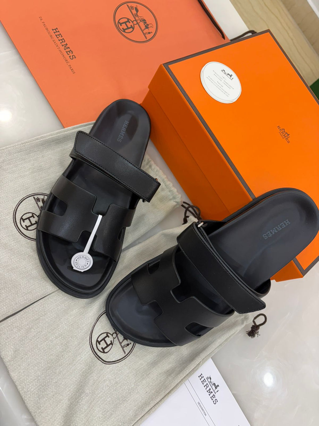 Hermès Chypre sandals