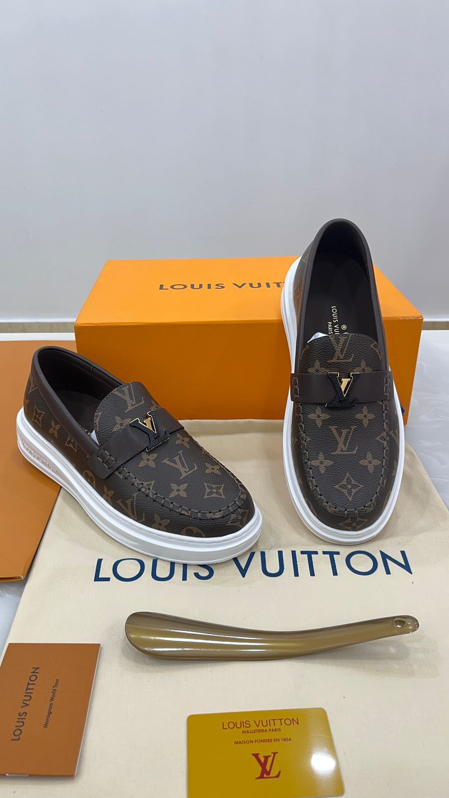 LV loafers
